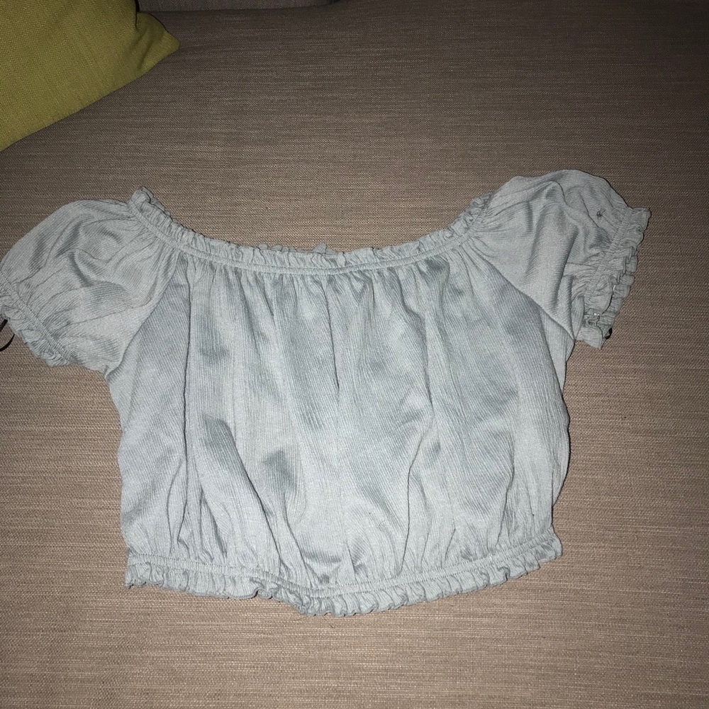 RUFFLE TUPE TOP